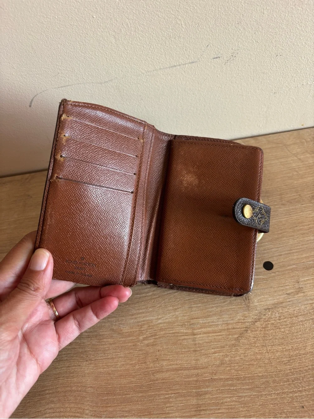 Authentic Louis Vuitton monogram french wallet